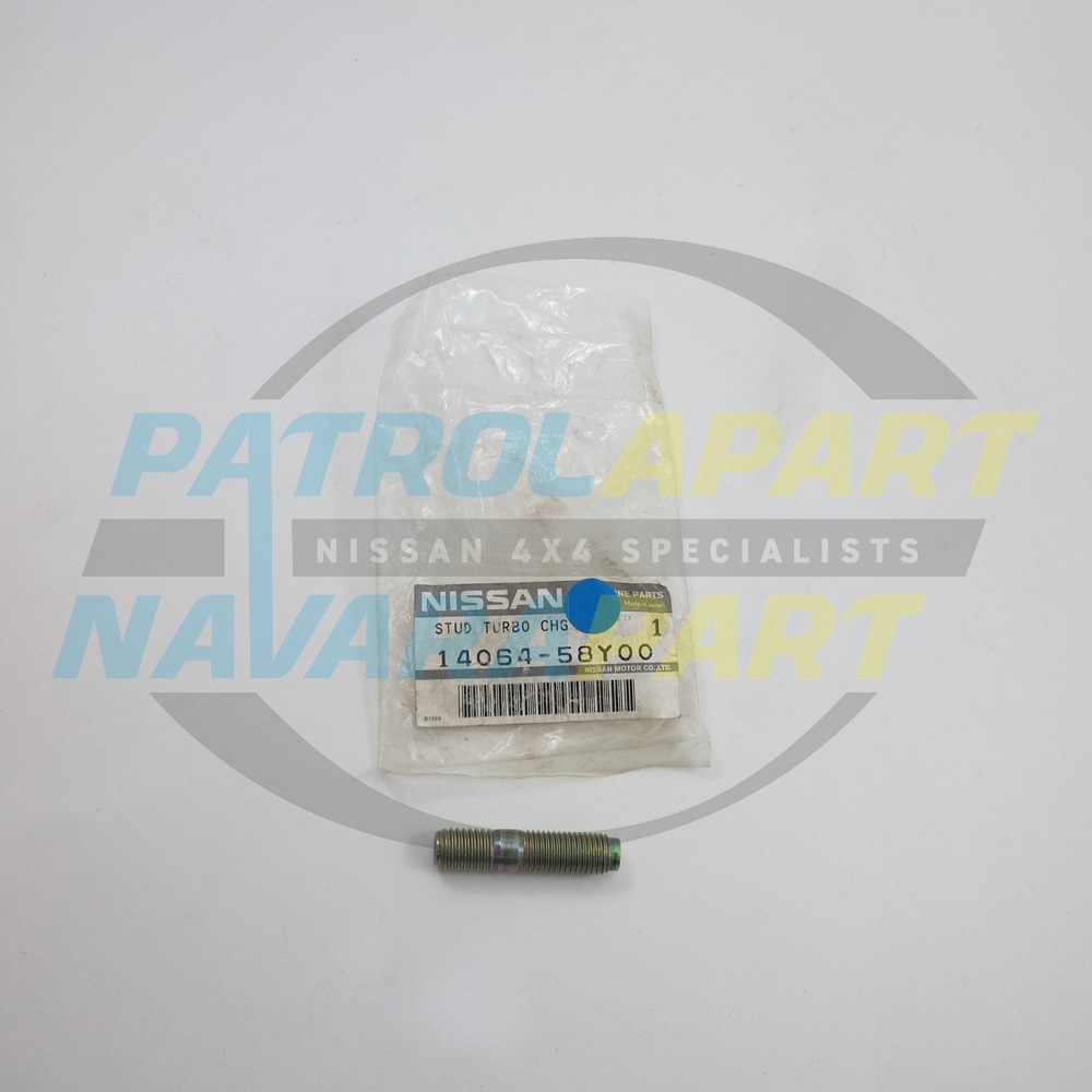 Genuine Nissan Exhaust Flange Stud RB30, TB42, TB48 - Nissan Patrol Y60 GQ & Y61 GU