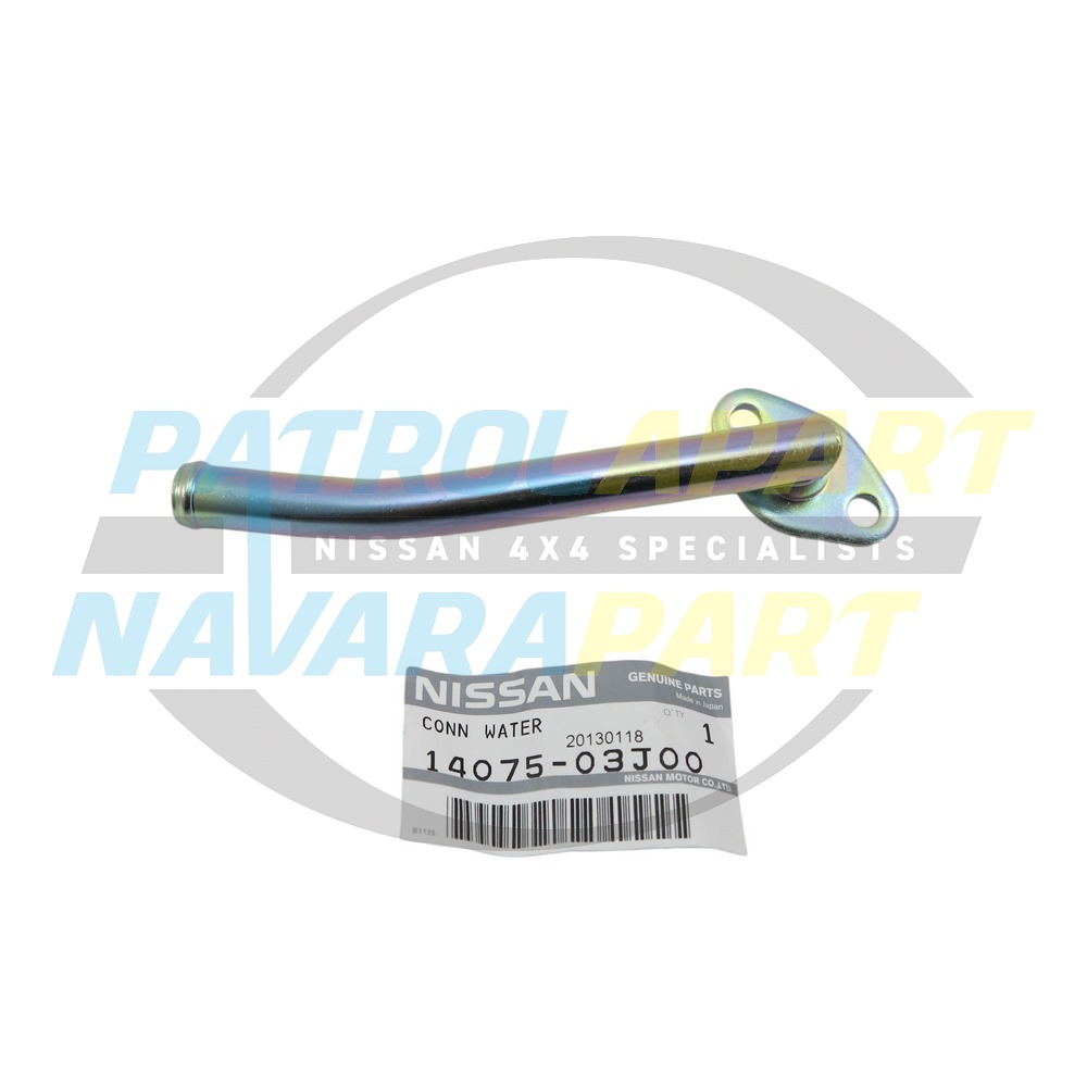 Genuine Nissan Carburetor Water Outlet Thermostat Housing Pipe TB42 - Nissan Patrol Y60 GQ